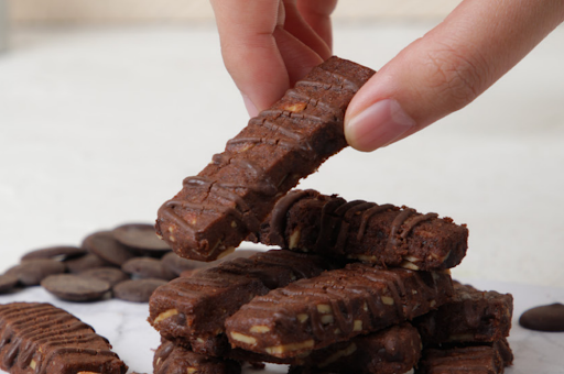 Chocolate Almond Swirl Cookies