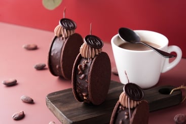 Gianduja Coffee Mousse Sandwich