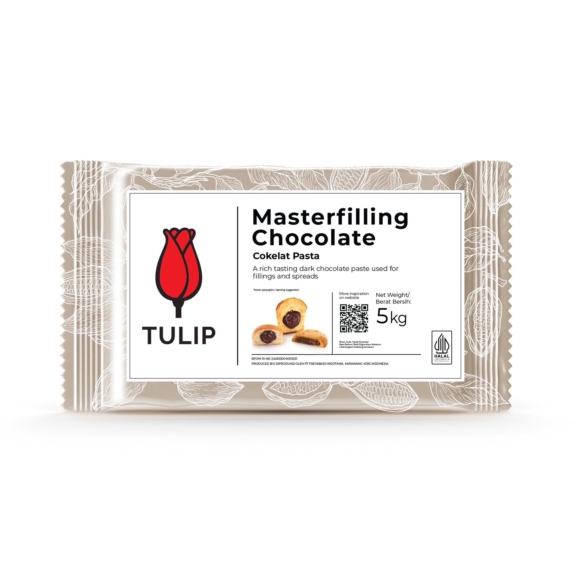 TULIP MASTER FILLING 5KG 3D MODEL - FRONT