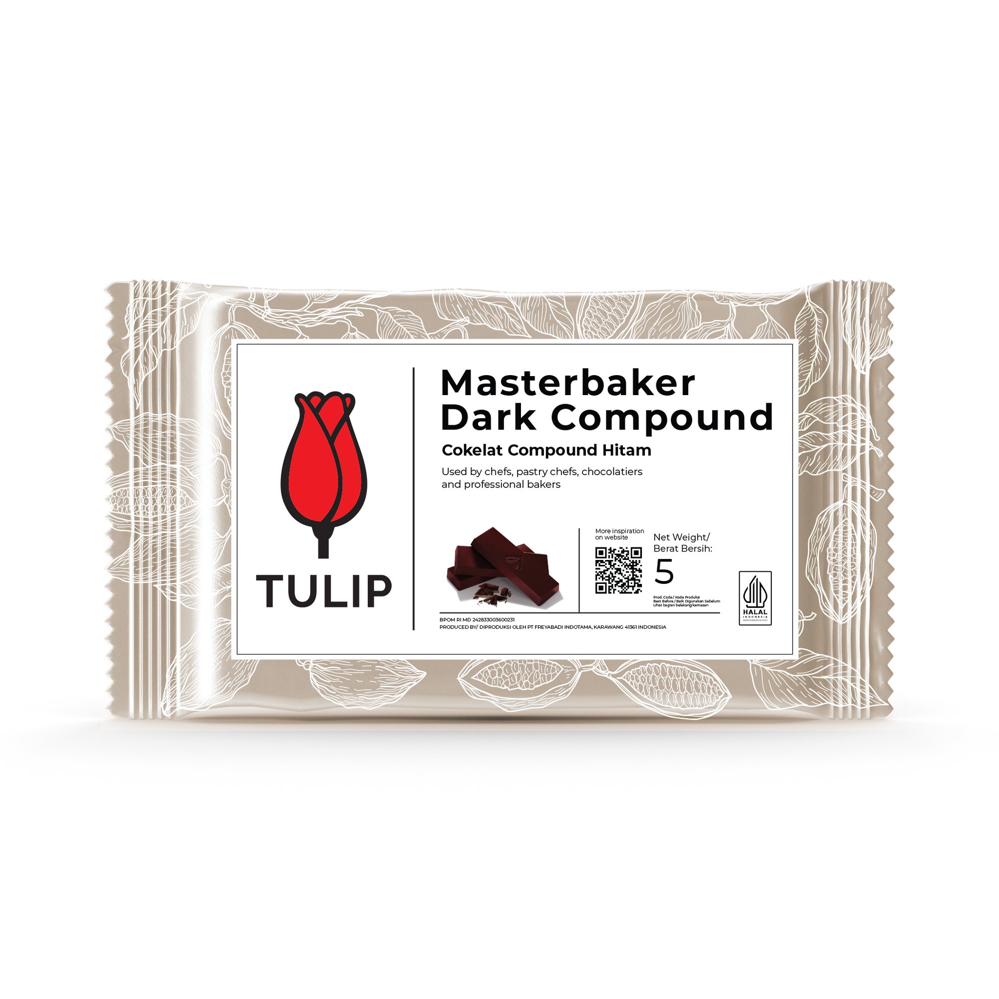 TULIP MASTERBAKER DARK 5KG 3D MODEL - FRONT
