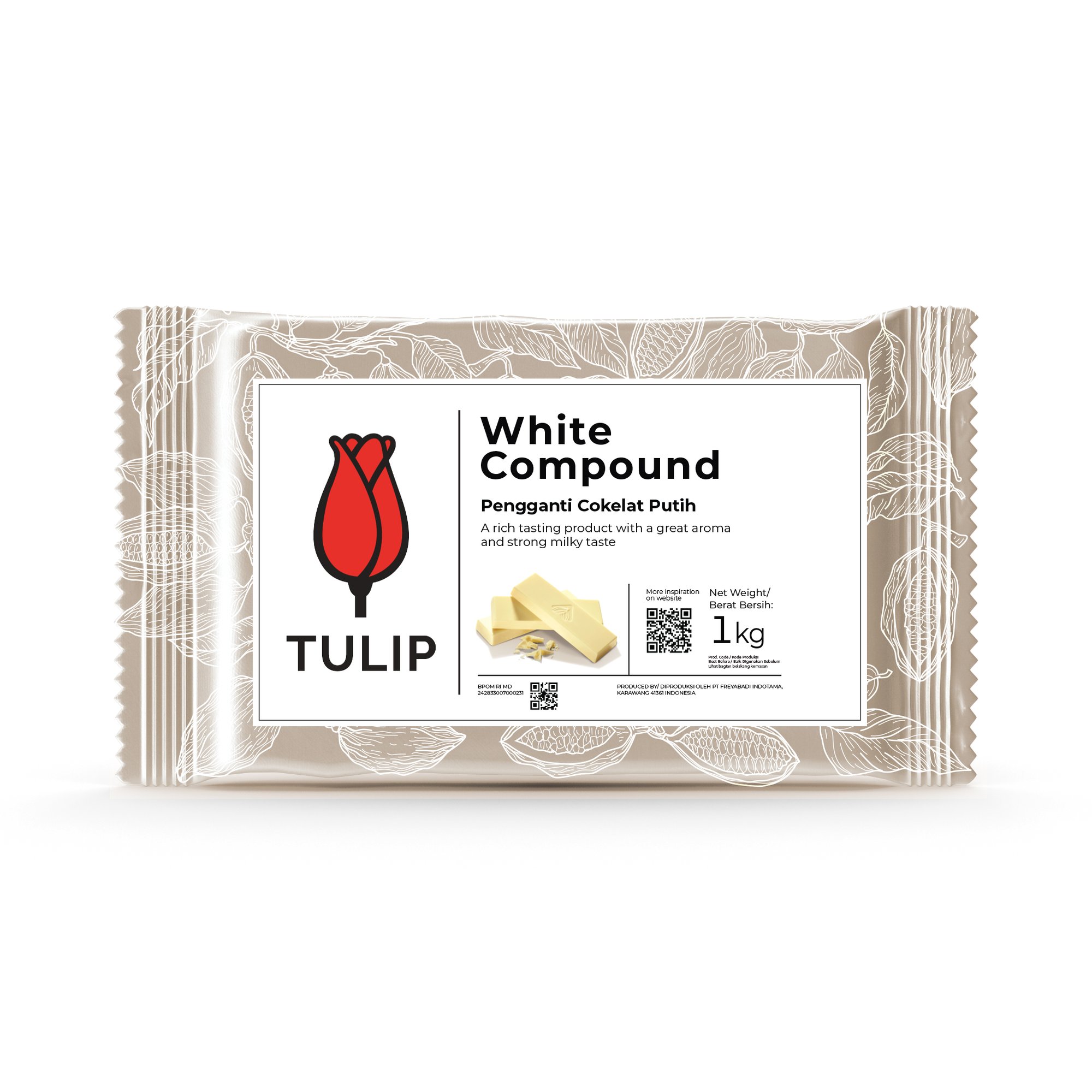 TULIP WHITE COMPOUND 3D MODEL - FRONT (5)