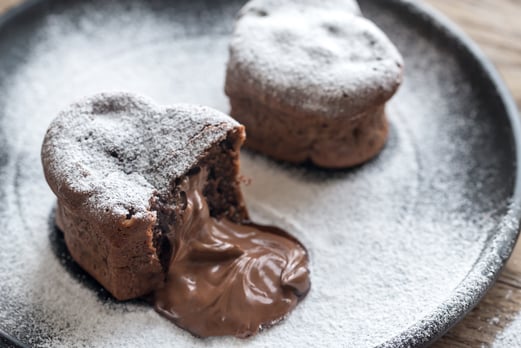 chocolate lava cakes