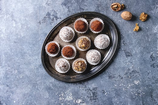 bola bola cokelat