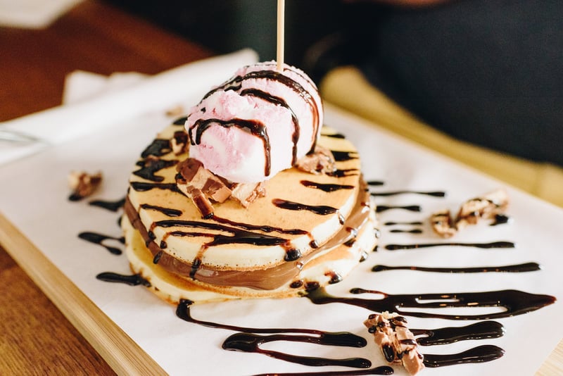 stack-delicious-fluffy-american-pancakes-with-hazelnut-spread-ice-cream-top