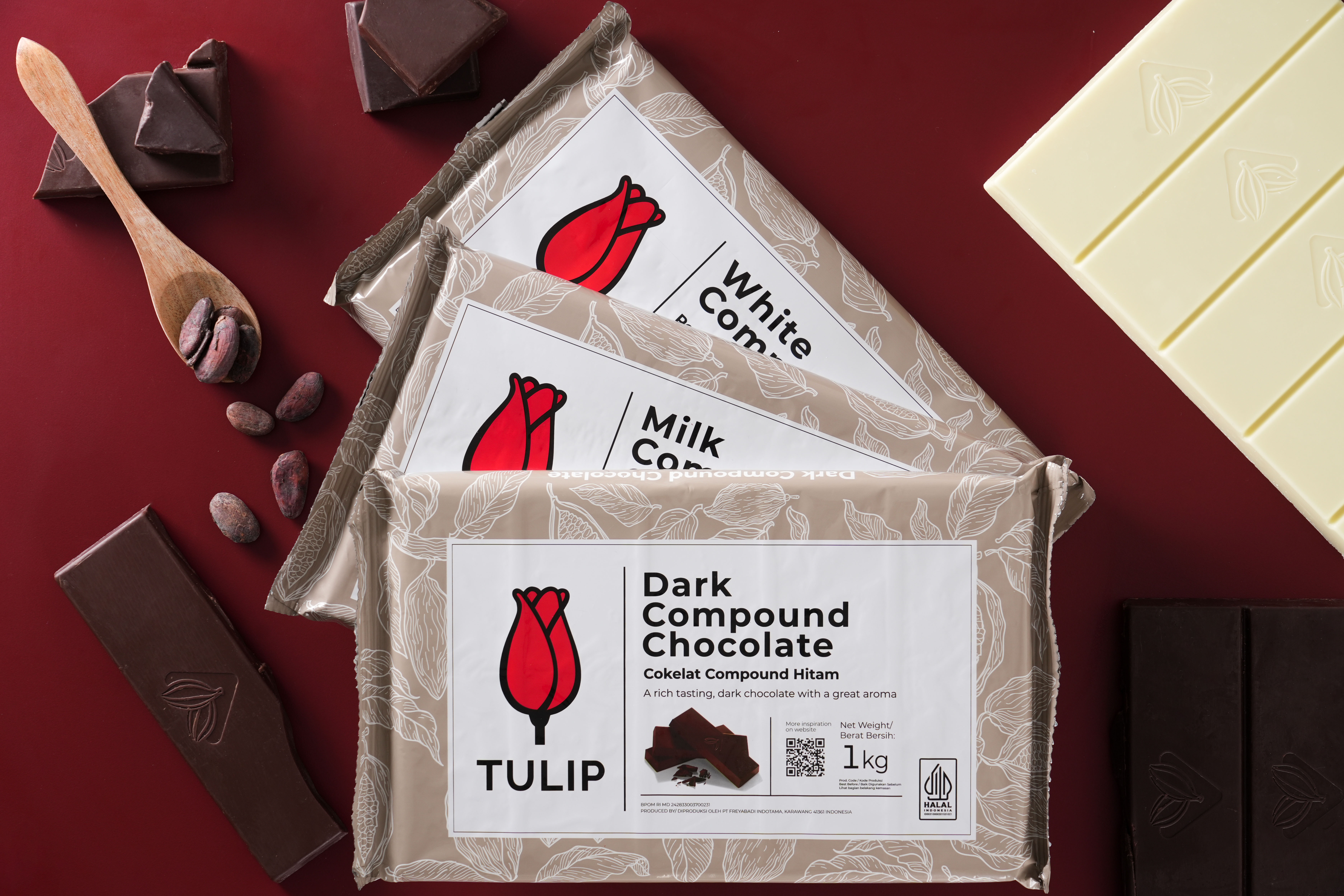 Tulip Chocolate Products Banner