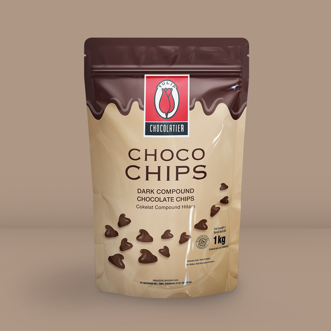 Dark Choco Chips packaging